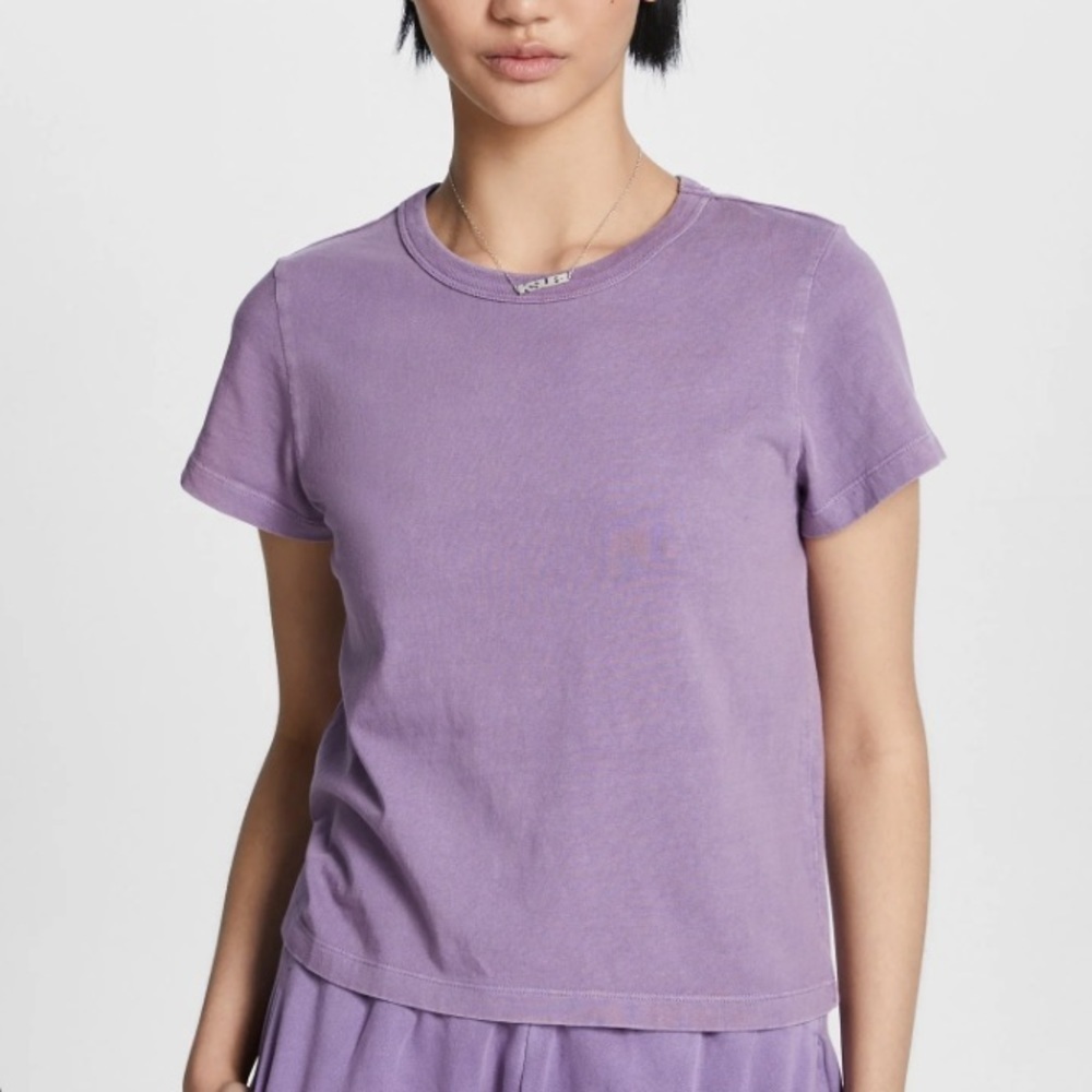 ksubi 3x4 mini tee lilac